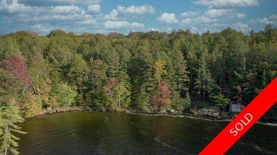 Muskoka  Water front lot for sale: Build your dream cottage    (Listed 2020-10-06)